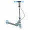 Trotinetă Pliabilă Byox ManiaPro Blue, Roți LED 125mm, Frână Dublă, Suspensie Față, Ghidon Reglabil, 5+ Ani, Max 50 kg