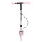 Trotinetă Pliabilă Byox ManiaPro Pink, Roți LED 125mm, Frână Dublă, Suspensie Față, Ghidon Reglabil, 5+ Ani, Max 50 kg