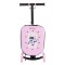 Trotinetă 2în1 Byox ScooterBox Pink, Geantă Depozitare Extensibilă, Compartiment Desen A5, Roți LED, Ghidon Reglabil, 2-5 Ani