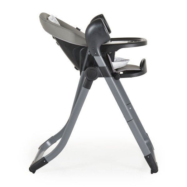 Scaun de Masa 2în1 cu Leagăn Electric Cangaroo Nirvana Grey, 5 Viteze, Telecomandă, 12 Melodii + 5 Sunete, Senzor Mișcare, 0-15 kg