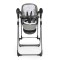 Scaun de Masa 2în1 cu Leagăn Electric Cangaroo Nirvana Grey, 5 Viteze, Telecomandă, 12 Melodii + 5 Sunete, Senzor Mișcare, 0-15 kg