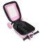 Trotinetă 2în1 Byox ScooterBox Pink, Geantă Depozitare Extensibilă, Compartiment Desen A5, Roți LED, Ghidon Reglabil, 2-5 Ani