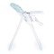 Scaun de Masă Moni Cocomero Blue, 5 Niveluri Înălțime, Spătar 3 Poziții, Tavă Dublă Detașabilă, Ham 5 Puncte, Bară Siguranță, 6 Luni – 15 kg