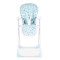 Scaun de Masă Moni Cocomero Blue, 5 Niveluri Înălțime, Spătar 3 Poziții, Tavă Dublă Detașabilă, Ham 5 Puncte, Bară Siguranță, 6 Luni – 15 kg