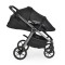 Carucior 3 in 1 Cangaroo Unique Black, 0-4 ani, 22 kg, landou, scaun auto i-Size 40-87 cm, reversibil