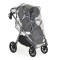 Carucior 3 in 1 Cangaroo Unique Black, 0-4 ani, 22 kg, landou, scaun auto i-Size 40-87 cm, reversibil