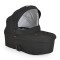 Carucior 3 in 1 Cangaroo Unique Black, 0-4 ani, 22 kg, landou, scaun auto i-Size 40-87 cm, reversibil