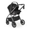Carucior 3 in 1 Cangaroo Unique Black, 0-4 ani, 22 kg, landou, scaun auto i-Size 40-87 cm, reversibil