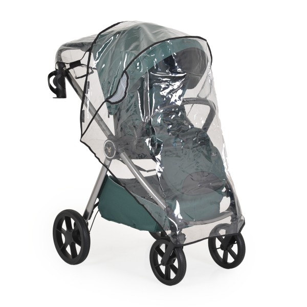 Carucior 3 in 1 Cangaroo Unique Green, 0-4 ani, 22 kg, landou, scaun auto i-Size 40-87 cm, reversibil