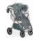 Carucior 3 in 1 Cangaroo Unique Green, 0-4 ani, 22 kg, landou, scaun auto i-Size 40-87 cm, reversibil