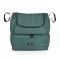 Carucior 3 in 1 Cangaroo Unique Green, 0-4 ani, 22 kg, landou, scaun auto i-Size 40-87 cm, reversibil