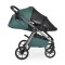 Carucior 3 in 1 Cangaroo Unique Green, 0-4 ani, 22 kg, landou, scaun auto i-Size 40-87 cm, reversibil