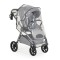 Carucior 3 in 1 Cangaroo Unique Silver, 0-4 ani, 22 kg, landou, scaun auto i-Size 40-87 cm, reversibil