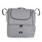 Carucior 3 in 1 Cangaroo Unique Silver, 0-4 ani, 22 kg, landou, scaun auto i-Size 40-87 cm, reversibil