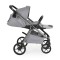 Carucior 3 in 1 Cangaroo Unique Silver, 0-4 ani, 22 kg, landou, scaun auto i-Size 40-87 cm, reversibil