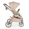 Carucior 3 in 1 Cangaroo Unique Beige, 0-4 ani, 22 kg, landou, scaun auto i-Size 40-87 cm, reversibil