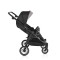 Carucior Gemeni Moni TwinGo Black, 0-36 luni, 15 kg/copil, spatare independente, pliabil, roti PU 360°