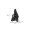 Carucior Gemeni Moni TwinGo Black, 0-36 luni, 15 kg/copil, spatare independente, pliabil, roti PU 360°