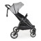 Carucior pliabil Gemeni Cangaroo 2Gether gray, 0-36 luni, 15 kg/copil, spatare reglabile, roti PU 360°