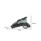 Carucior pliabil Gemeni Cangaroo 2Gether Green, 0-36 luni, 15 kg/copil, spatare reglabile, roti PU 360°