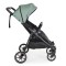 Carucior pliabil Gemeni Cangaroo 2Gether Green, 0-36 luni, 15 kg/copil, spatare reglabile, roti PU 360°