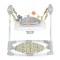Saritor Moni Hop Grey pentru copii, 6 luni+, 12 kg, scaun rotativ 360°, 3 niveluri inaltime, jucarii interactive, muzical