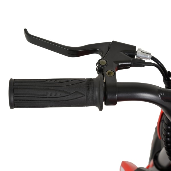Motocicleta electrica copii Honda CRF450 Red, 6 ani+, 25 km/h, motor 250W, 2x12V7Ah, roti gonflabile 12", Bluetooth