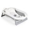 Set Cădiță Pliabilă Cangaroo Balena Grey, Termometru LED 3 Culori, Cadă + Găleată + Stropitoare + Covoraș, Antiderapant, 0 Luni+