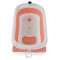 Set Cădiță Pliabilă Cangaroo Balena Pink, Termometru LED 3 Culori, Cadă + Găleată + Stropitoare + Covoraș, Antiderapant, 0 Luni+