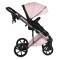 Cărucior 3în1 Cangaroo Eggo Limited Edition Pink, Piele Eco UV50+, Scaun Reversibil, Scaun Auto i-Size R129, Amortizor Lateral, 0-22 kg