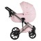 Cărucior 3în1 Cangaroo Eggo Limited Edition Pink, Piele Eco UV50+, Scaun Reversibil, Scaun Auto i-Size R129, Amortizor Lateral, 0-22 kg