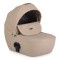 Cărucior 3în1 Cangaroo Eggo Limited Edition Vanilla Beige, Piele Eco UV50+, Scaun Reversibil, Scaun Auto i-Size R129, Amortizor Lateral, 0-22 kg