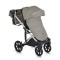 Cărucior 3în1 Cangaroo Eggo Pigeon Grey, Piele Eco UV50+, Scaun Reversibil, Scaun Auto i-Size R129, Amortizor Lateral, 0-22 kg