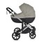 Cărucior 3în1 Cangaroo Eggo Pigeon Grey, Piele Eco UV50+, Scaun Reversibil, Scaun Auto i-Size R129, Amortizor Lateral, 0-22 kg
