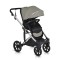 Cărucior 3în1 Cangaroo Eggo Pigeon Grey, Piele Eco UV50+, Scaun Reversibil, Scaun Auto i-Size R129, Amortizor Lateral, 0-22 kg