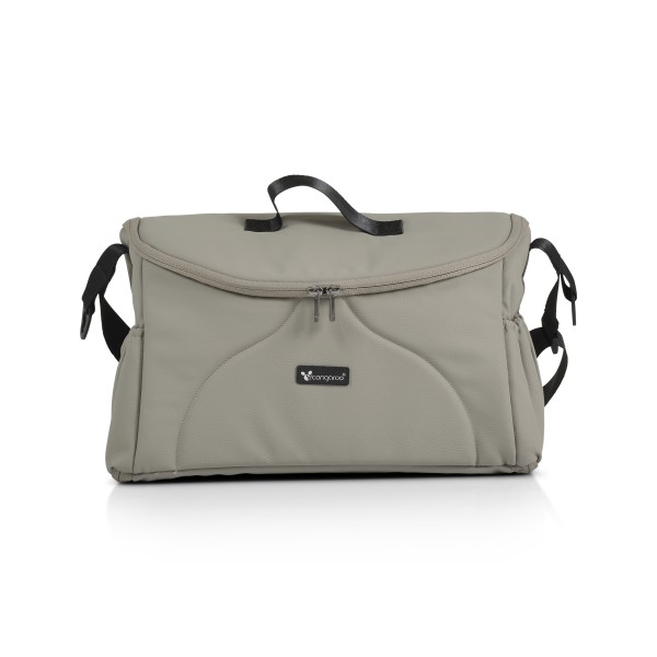 Cărucior 3în1 Cangaroo Eggo Pigeon Grey, Piele Eco UV50+, Scaun Reversibil, Scaun Auto i-Size R129, Amortizor Lateral, 0-22 kg