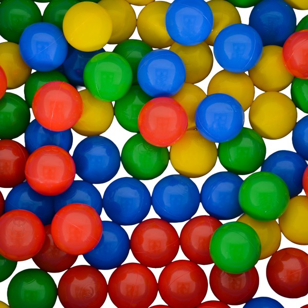 Piscină Gonflabilă cu Bile 2în1 Moni Toys, Căsuță de Joacă, 100 Bile Colorate 6 cm, Interior și Exterior, 2 Ani+