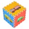 Covoraș Puzzle din Spumă EVA Moni Toys cu Vehicule, 9 Piese, Ilustrații Luminoase, 86x86 cm Asamblat, 10 Luni+