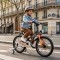 Bicicletă Copii Byox GTR Grey 18" 5-9 Ani, Cadru Aliaj Magneziu, Frâne Disc Față + Spate, Far LED, Roți Ajutatoare