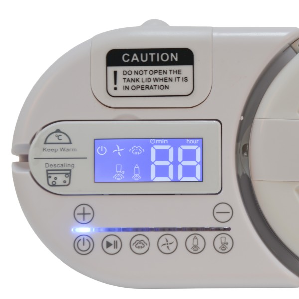Blender Aburi Bebe 7în1 Cangaroo Carina, Gătire Abur, Mixare, Sterilizare, Dezghețare, Menținere Caldă, BPA Free, 900 ml