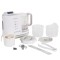 Blender Aburi Bebe 7în1 Cangaroo Carina, Gătire Abur, Mixare, Sterilizare, Dezghețare, Menținere Caldă, BPA Free, 900 ml
