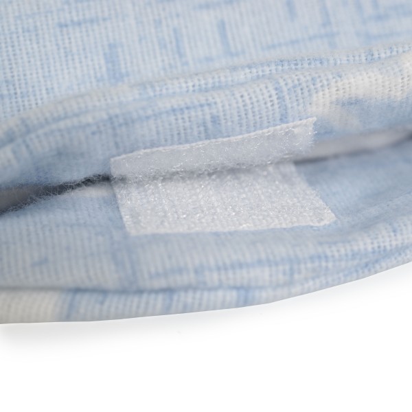 Centură Colici Bebe Hugzzz Blue cu Sâmburi de Cireșe, Compresă Caldă Naturală, 0 luni+