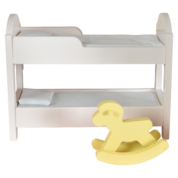 Casă de Păpuși din Lemn Moni Toys Lina, 4 Etaje, 5 Camere, Mobilier și Accesorii Incluse, 3 ani+