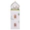 Casă de Păpuși din Lemn Moni Toys Lina, 4 Etaje, 5 Camere, Mobilier și Accesorii Incluse, 3 ani+