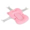 Plasă de Baie Bebeluș Cangaroo Mini Hug Pink, Textil Moale, Curele Fixare, 0-6 luni, Max 8 kg