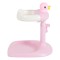 Suport de Baie Bebelusi Moni Quack Pink, Înălțime și Lățime Reglabilă, Efecte Sonore Rață, Rățușcă Cadou, 9-36 luni