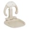 Suport de Baie Bebe cu Scaun Cangaroo Nuggy Beige, Înălțime Reglabilă, Bază Antiderapantă Largă, Scaun Cadou, 9 luni+