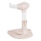 Suport de Baie Bebe cu Scaun Cangaroo Nuggy Pink, Înălțime Reglabilă, Bază Antiderapantă Largă, Scaun Cadou, 9 luni+
