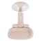 Suport de Baie Bebe cu Scaun Cangaroo Nuggy Pink, Înălțime Reglabilă, Bază Antiderapantă Largă, Scaun Cadou, 9 luni+