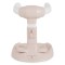 Suport de Baie Bebe cu Scaun Cangaroo Nuggy Pink, Înălțime Reglabilă, Bază Antiderapantă Largă, Scaun Cadou, 9 luni+